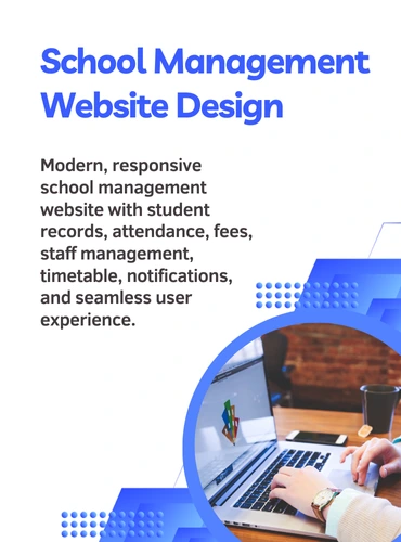 School Management Website Design